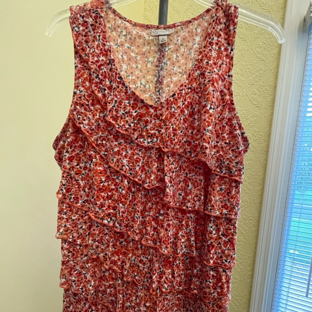 XL Christopher and Banks Sleeveless Dress Blouse